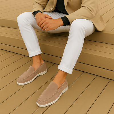 Elio™  - Mocassins en daim chic