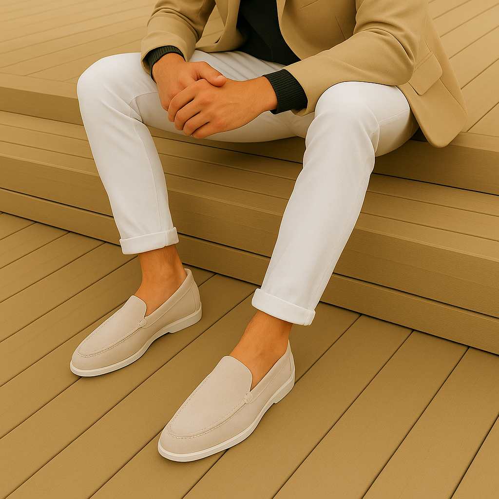 Elio™  - Mocassins en daim chic