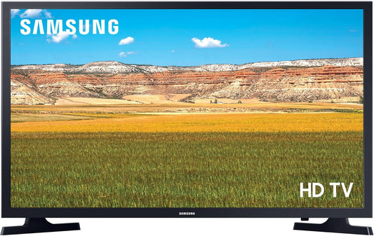 TV UE32T4300AEXZT HD, Smart TV 32" HDR, Purcolor, Wi-Fi, Slim Design, Built-In with Bixby and Alexa Compatible with Google Assistant, Black 2020
