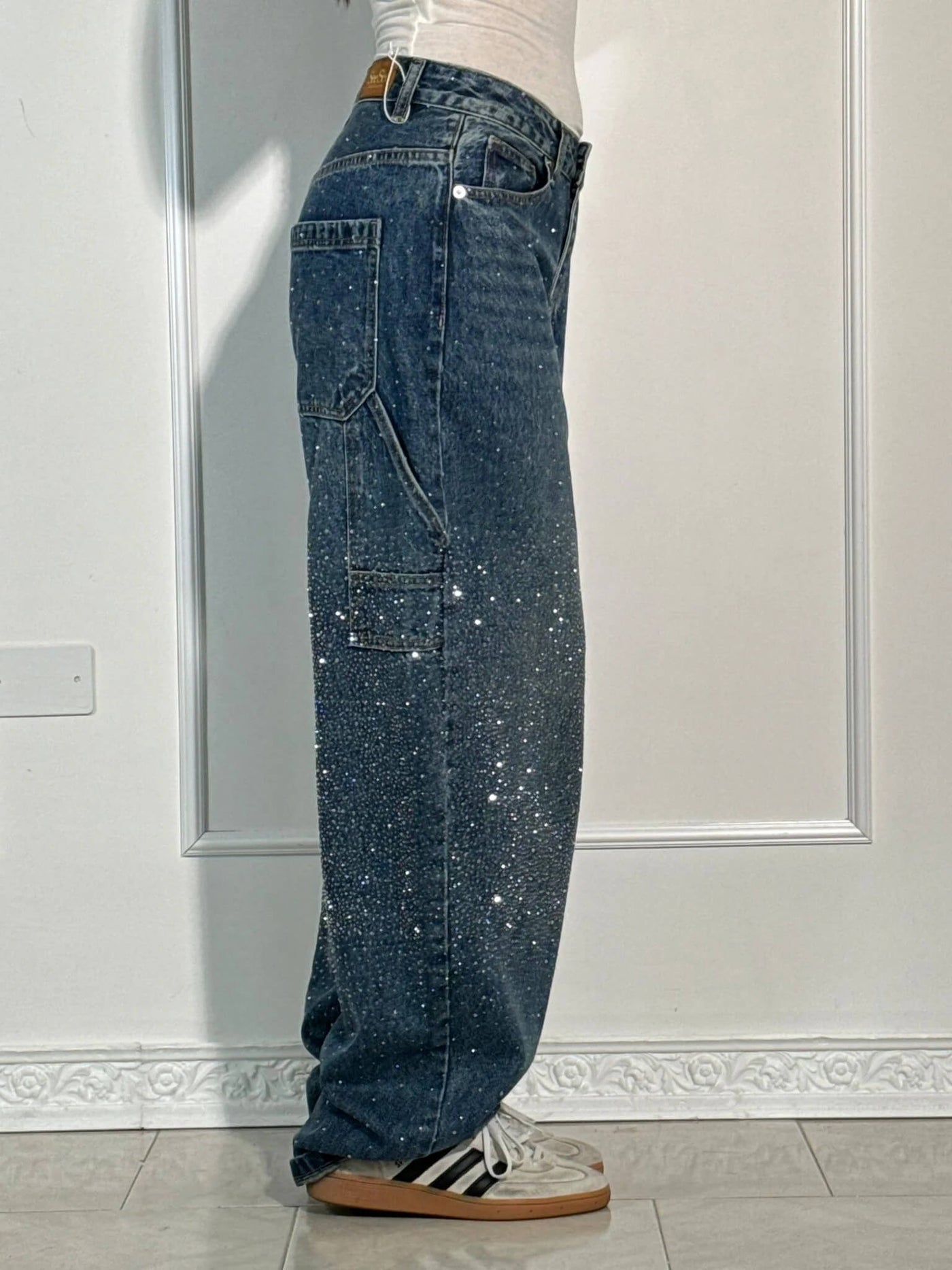 Celestia | Le pantalon éclat au style diamant