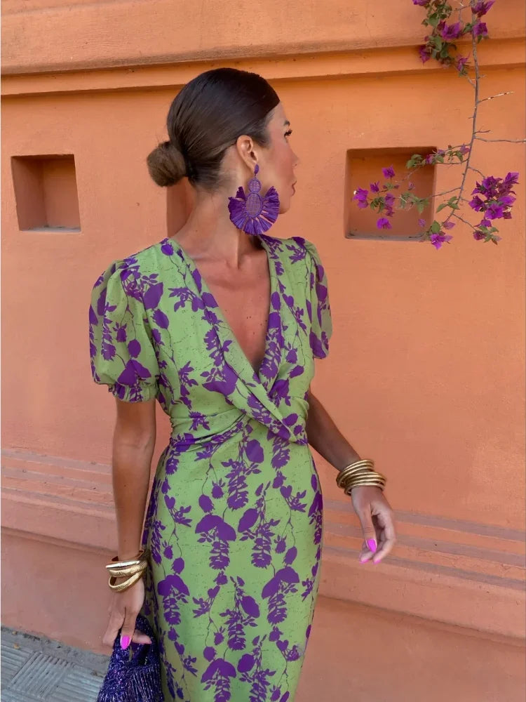 Lyana | Robe d'Été Sophistiquée