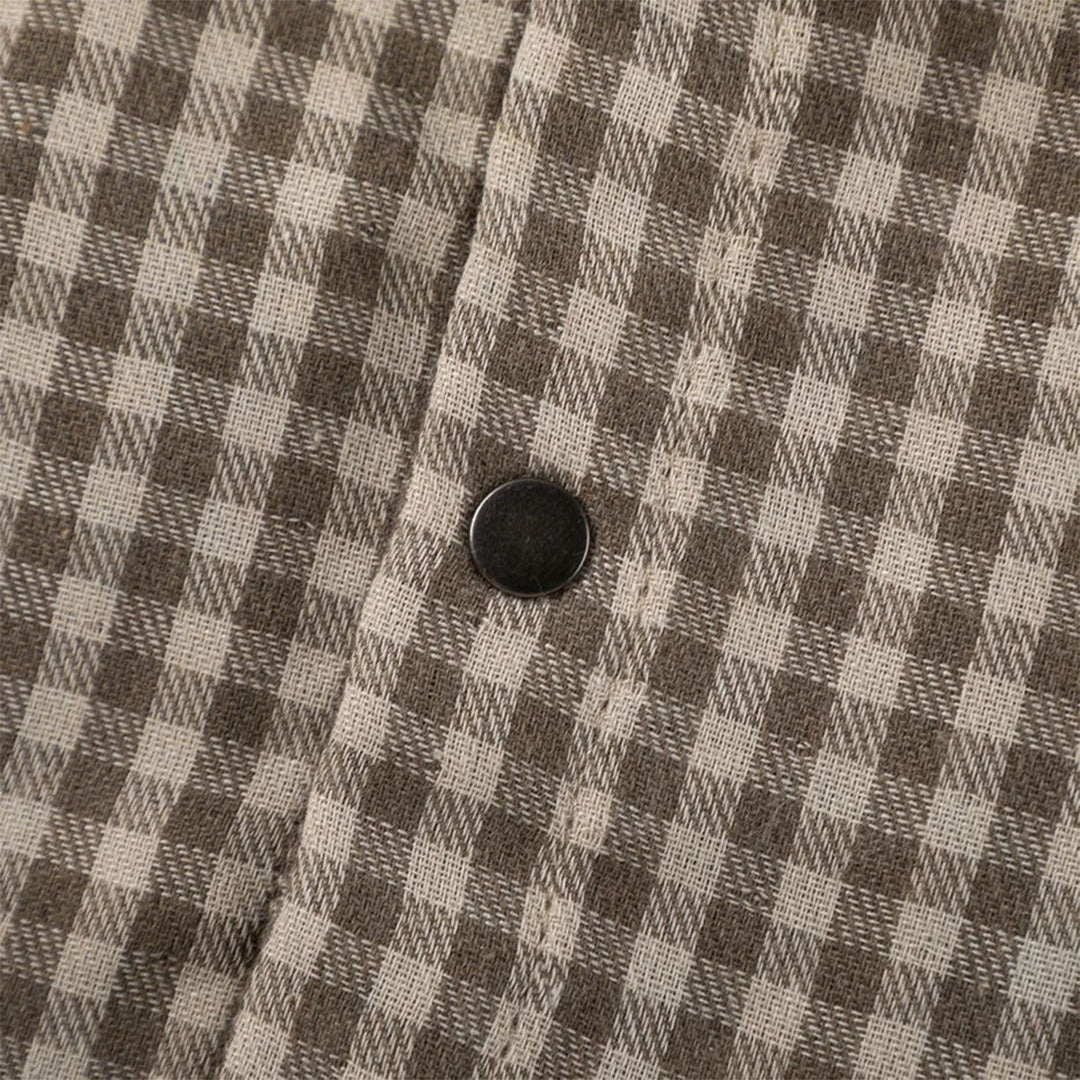 Chemise réversible à manches courtes