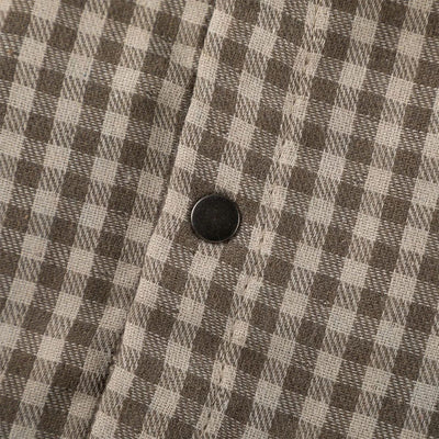 Chemise réversible à manches courtes