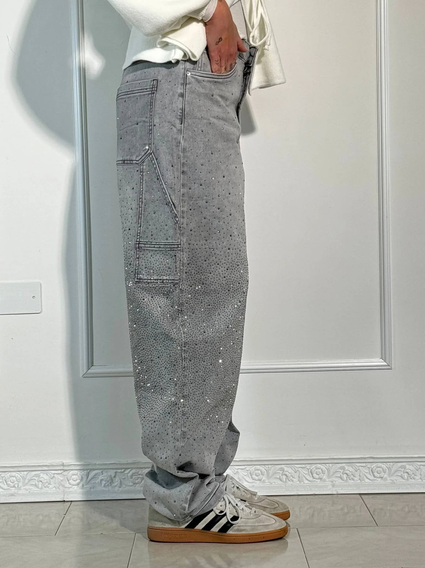Celestia | Le pantalon éclat au style diamant