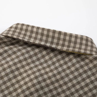 Chemise réversible à manches courtes