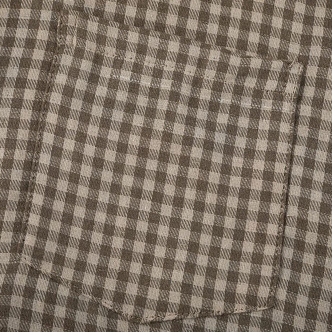 Chemise réversible à manches courtes