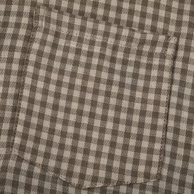 Chemise réversible à manches courtes