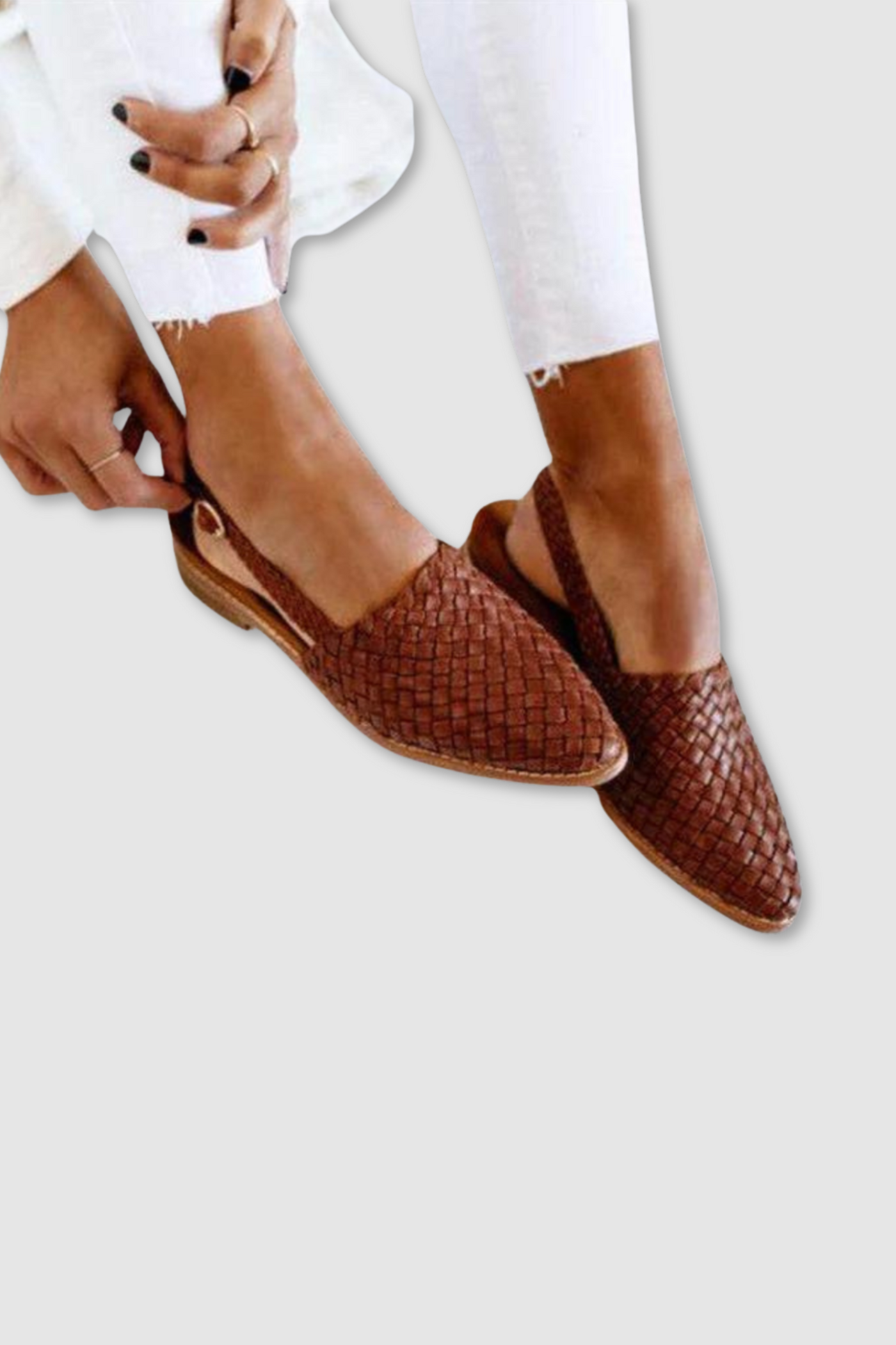 Dolce Passo |Slingback chic en tissu