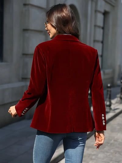 Isadora | Blazer élégant en velours