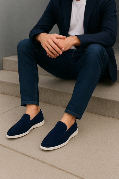 Elio™  - Mocassins en daim chic