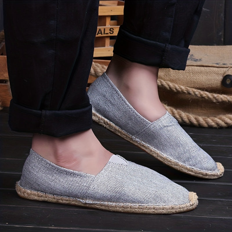 L'espadrille masculine réinventée