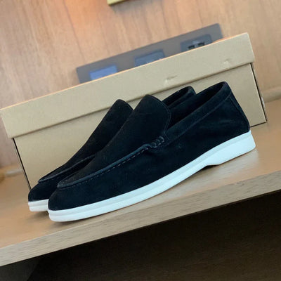 Elio™  - Mocassins en daim chic